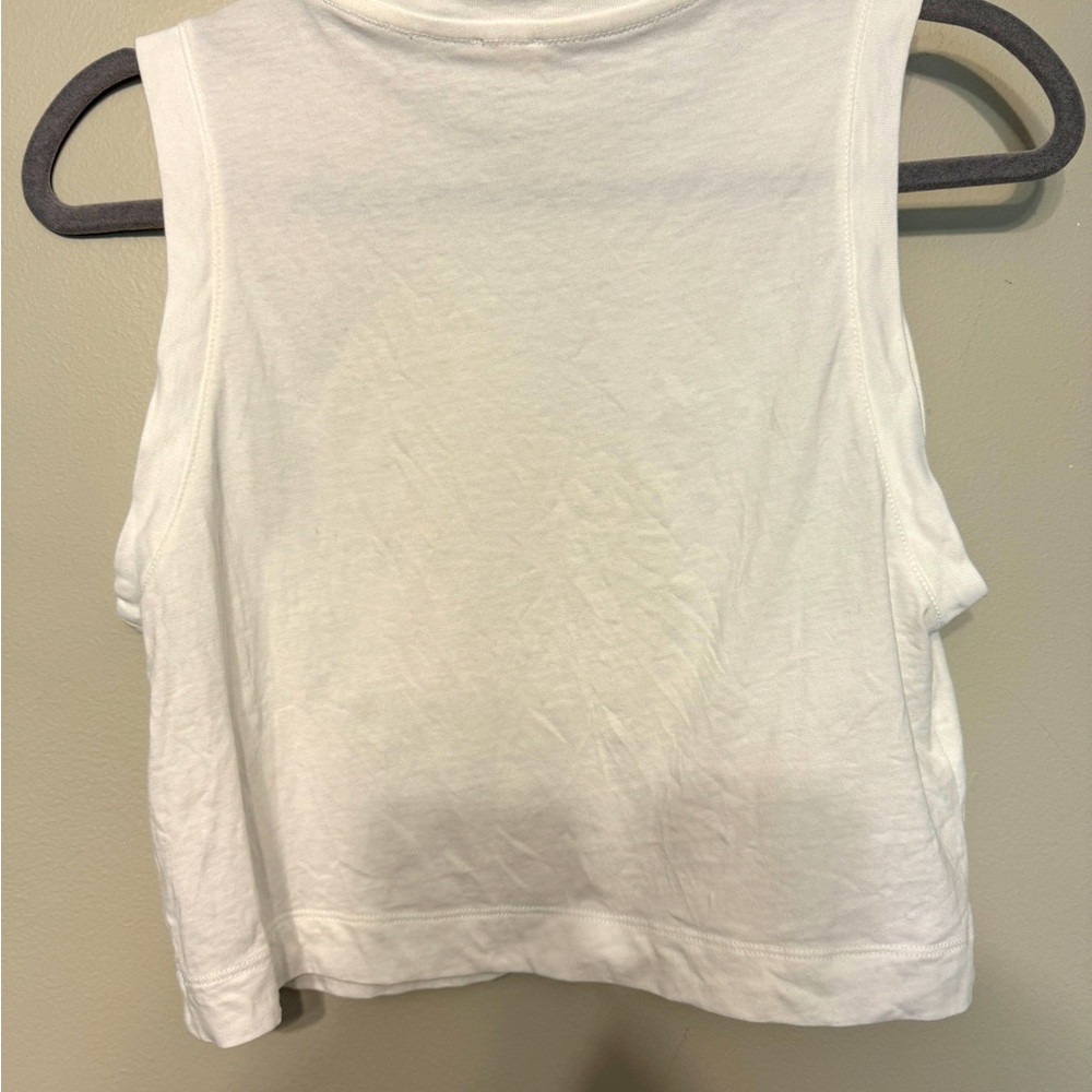 ARITZIA Wilfred Free Weekend 100% Cotton Tank Top - Picture 4 of 10